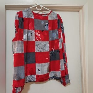 Nicola Vintage Long Sleeve Blouse